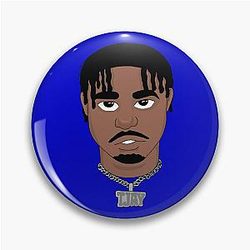Lil Tjay Fan Art Pin