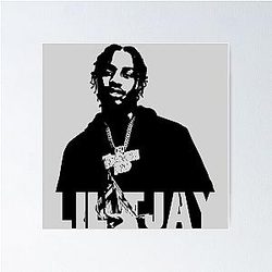  Lil Tjay rapper designs  Poster