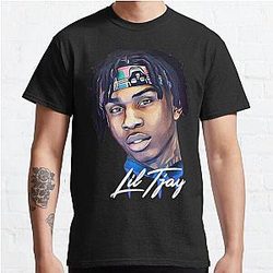 Animal Rapper Lil Tjay Hiphop Gift For Christmas Classic T-Shirt
