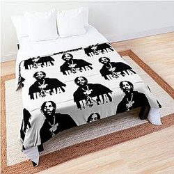 Lil Tjay rapper designs  Comforter