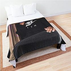 Lil Tjay Middle Finger Comforter