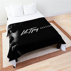 Lil Tjay - Black And White Comforter
