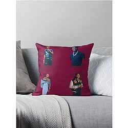 Lil Tjay Sticker Pack | Lil Tjay Stickers / Pin Throw Pillow