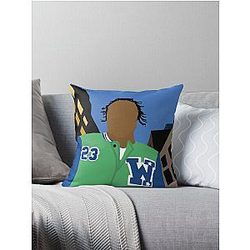 lil tjay art Throw Pillow