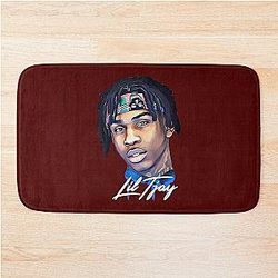 Animal Rapper Lil Tjay Hiphop Gift For Christmas Bath Mat