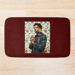 Day Gift for Rapper Lil Tjay Hiphop Gifts Music Fans Bath Mat