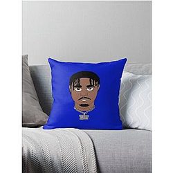 Lil Tjay Fan Art Throw Pillow