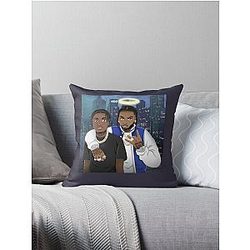 Needed Gifts lil tjay album Funny Man Tjay Soulmate Throw Pillow