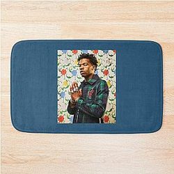 Day Gift for Rapper Lil Tjay Hiphop Gifts Music Fans Bath Mat