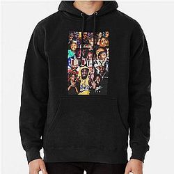 Lil Tjay Collage Born 2 Be Great Pullover Hoodie