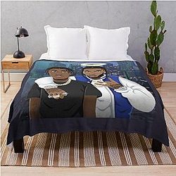 Needed Gifts lil tjay album Funny Man Tjay Soulmate Throw Blanket