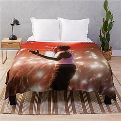Lil Tjay Poster Throw Blanket