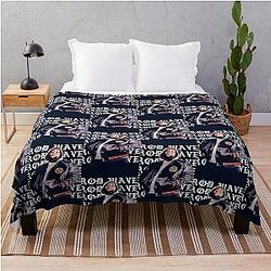 Gifts For Men Rapper Lil Tjay Hiphop Graphic For Fan Throw Blanket