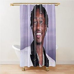 style lil tjay Shower Curtain