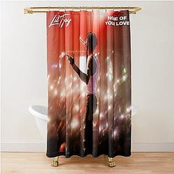 Lil Tjay Poster Shower Curtain