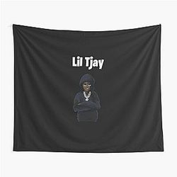 Lil Tjay Cartoon Hoodie Tapestry