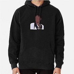lil tjay silhouette Pullover Hoodie