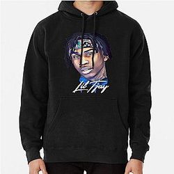 Animal Rapper Lil Tjay Hiphop Gift For Christmas Pullover Hoodie