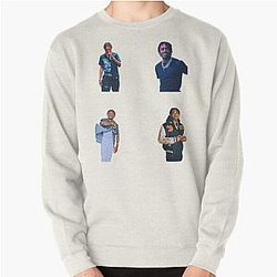 Lil Tjay Sticker Pack | Lil Tjay Stickers / Pin Pullover Sweatshirt