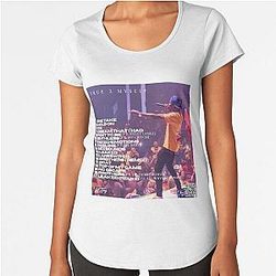 Lil Tjay True2Myself [QR] Premium Scoop T-Shirt