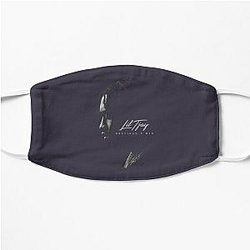 Gifts For Men lil tjay tuor Concert Gifts For Men Lil Tjay Flat Mask