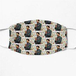 Day Gift for Rapper Lil Tjay Hiphop Gifts Music Fans Flat Mask