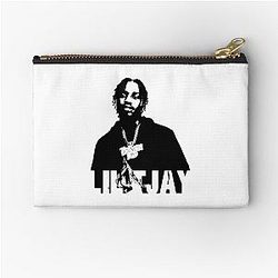 Lil Tjay rapper designs  Zipper Pouch