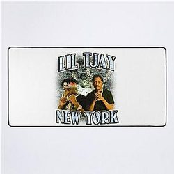 Lil Tjay Shirt Desk Mat