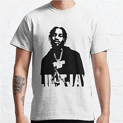 Lil Tjay rapper designs  Classic T-Shirt