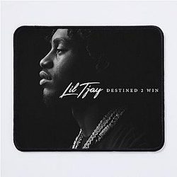 Lil Tjay Black Music Mouse Pad