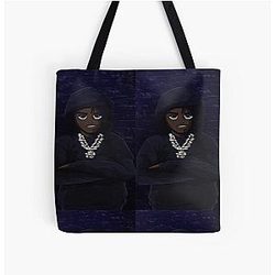 lil tjay aesthetic Phone Case All Over Print Tote Bag