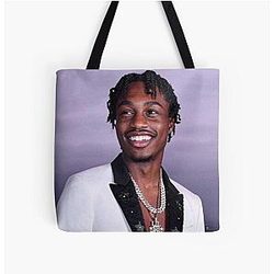 style lil tjay All Over Print Tote Bag