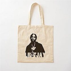 Lil Tjay rapper designs  Cotton Tote Bag