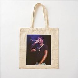 Lil Tjay Poster Cotton Tote Bag
