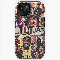Lil Tjay Collage Born 2 Be Great iPhone Tough Case