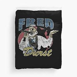 Fred Durst Limp Bizkit Cartoon Vintage Duvet Cover For Men, Women, Gift For Fan