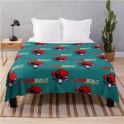 Amazing Limp Bizkit American Rap Rock Throw Blanket