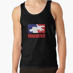 Black Cat Limp Bizkit Tank Top
