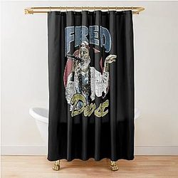 Fred Durst Limp Bizkit Cartoon Vintage For Men Women Gift Fan Shower Curtain