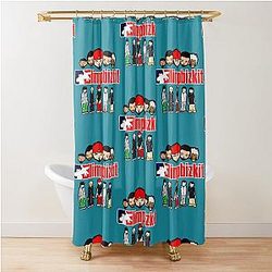 Amazing Limp Bizkit is an American Rap Rock Shower Curtain
