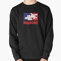 Black Cat Limp Bizkit Pullover Sweatshirt
