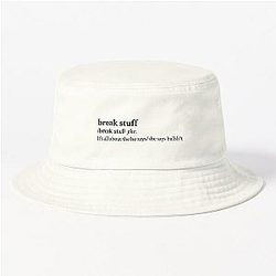 Limp Bizkit Aesthetic Quote Rock Bucket Hat Lyrics