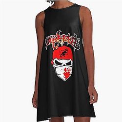 Amazing Limp Bizkit is an American Rap Rock A-Line Dress
