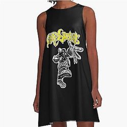 Amazing Limp Bizkit is an American Rap Rock A Line Dress