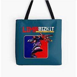 Amazing Limp Bizkit is an American Rap Rock All Over Print Tote Bag