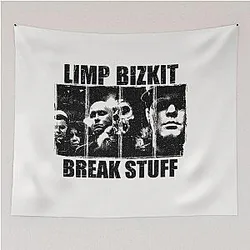 Limp Bizkit Vintage Pencil Style Tapestry