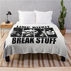 Limp Bizkit Vintage Pencil Style Throw Blanket