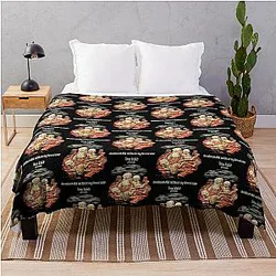 Limp Bizkit Chocolate Starfish and the Hot Dog Flavored Water Throw Blanket