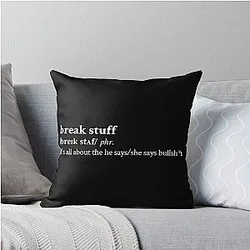 Limp Bizkit Aesthetic Lyrics Rock Throw Pillow