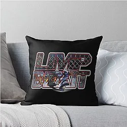 Cat Robots Limp Bizkit Throw Pillow